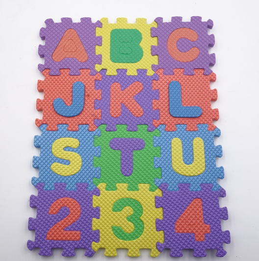 Foam Floor Alphabet & Number Puzzle Mat